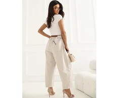 Italy Moda Kelnės-IT-SP-FL9967SPL.75-smėlio spalva