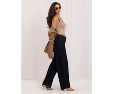 Italy Moda Kelnės jeans-IR-SP-K988.13-tamsiai mėlyna