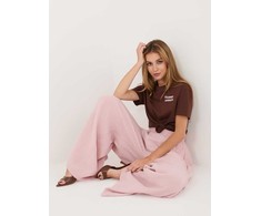 Italy Moda Kelnės-MI-SP-2563.02-jasny rožinė