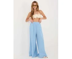 Italy Moda Kelnės-MI-SP-2563.02-šviesiai mėlyna