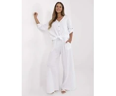 Italy Moda Kelnės-MI-SP-2563.84-balta