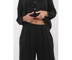 Italy Moda Kelnės-MI-SP-2563.84-juoda