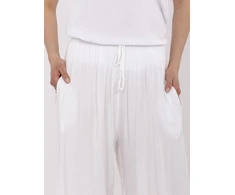 Italy Moda Kelnės-MI-SP-25734.78-balta