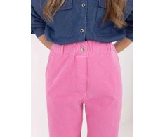 Italy Moda Kelnės-MI-SP-2689.47-ciemny rožinė