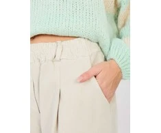 Italy Moda Kelnės-MI-SP-2690.00-jasny smėlio spalva