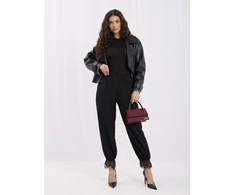 Italy Moda Kelnės-MI-SP-4426.76-juoda