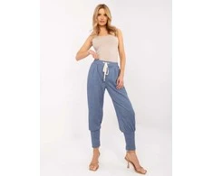 Italy Moda Kelnės-MI-SP-61700.80P-tamsiai mėlyna