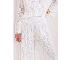 Italy Moda Kelnės-MI-SP-88501.81-balta