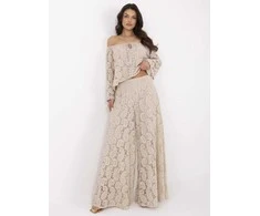 Italy Moda Kelnės-MI-SP-88501.81-smėlio spalva