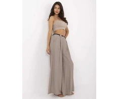 Italy Moda Kelnės-MI-SP-A2476.95-ciemny bezowy