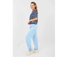 Italy Moda Kelnės-MI-SP-P6845.68-šviesiai mėlyna