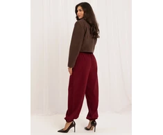 Italy Moda Kelnės-MI-SP-P72003H.70-bordinė
