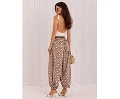 Italy Moda Kelnės-MO-SP-13588.95-ciemny bezowy