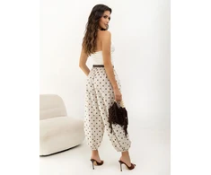 Italy Moda Kelnės-MO-SP-13588.95-jasny smėlio spalva