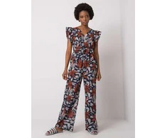 Italy Moda Moterims kombinezonas DHJ-KO-13568.13P-navy mėlynas