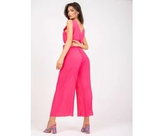 Italy Moda Kombinezonas moterims DHJ-KO-13755.41-fluo rožinis