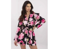 Italy Moda Kombinezonas-DHJ-KO-20615-2.60-juoda-rožinė