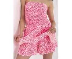 Italy Moda Kombinezonas-MI-KO-611243.98-fluo rožinė