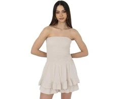 Italy Moda Kombinezonas-MI-KO-61124.94-smėlio spalva