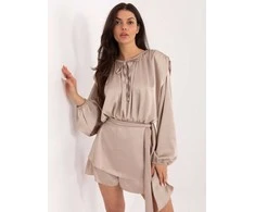 Italy Moda Kombinezonas-MI-KO-62480.29-smėlio spalva