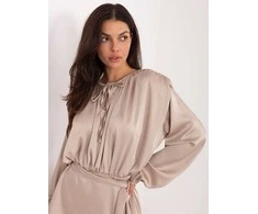 Italy Moda Kombinezonas-MI-KO-62480.29-smėlio spalva