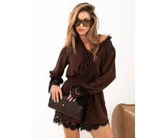 Italy Moda Kombinezonas-MI-KO-T81.79-ruda