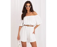 Italy Moda Kombinezonas-MO-KO-0626.84-balta