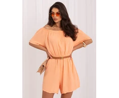 Italy Moda Kombinezonas-MO-KO-0626.84-jasny oranžinė