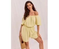 Italy Moda Kombinezonas-MO-KO-0626.86-jasny geltona