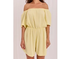 Italy Moda Kombinezonas-MO-KO-0626.86-jasny geltona
