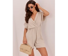 Italy Moda Kombinezonas-MO-KO-0627.76-smėlio spalva