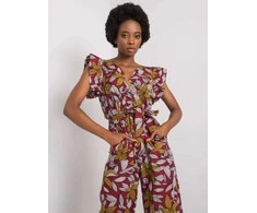 Italy Moda Kombinezonas moterims DHJ-KO-13568.13P-bordo