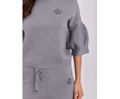 Italy Moda Komplet-IR-KMPL-JK9436A.84-ciemny pilka