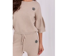 Italy Moda Komplet-IR-KMPL-JK9436A.84-smėlio spalva