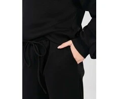 Italy Moda Laisvalaikio kostiumas moterims-IT-KMPL-10015.33-juoda