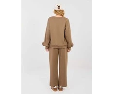 Italy Moda Laisvalaikio kostiumas moterims-IT-KMPL-10015.33-ruda