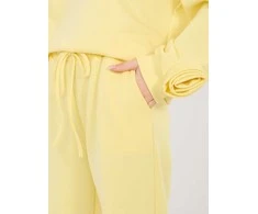Italy Moda Laisvalaikio kostiumas moterims-IT-KMPL-10015.58-jasny geltona