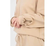 Italy Moda Laisvalaikio kostiumas moterims-IT-KMPL-10015.58-smėlio spalva