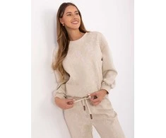 Italy Moda Laisvalaikio kostiumas moterims- -IT-KMPL-9850.14P-jasny smėlio spalva