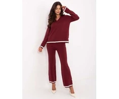 Italy Moda Kostiumėlis moterims-IT-KMPL-99062.66-bordinė