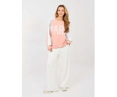 Italy Moda Laisvalaikio kostiumas moterims-MI-KMPL-82649.29-brzoskwiniowy