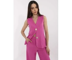Italy Moda Kostiumėlis moterims-MI-KMPL-C322.68-fuksjowy