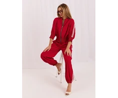 Italy Moda Komplet-MI-KMPL-K7173M.95-raudona
