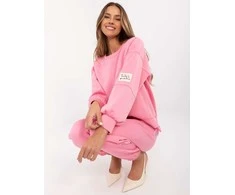 Italy Moda Kostiumėlis moterims-MI-KMPL-M5879.86-rožinė