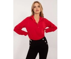 Italy Moda Marškiniai-DHJ-KS-15260.96-raudoni