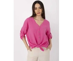 Italy Moda Koszula-DHJ-KS-25108.60P-fluo rožinė