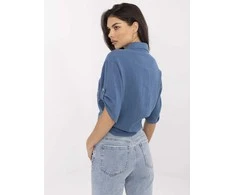 Italy Moda Koszula-DHJ-KS-8595-1.66-ciemny mėlyna