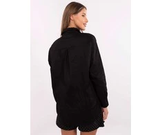 Italy Moda Koszula-DHJ-KS-9236.92P-juoda