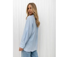 Italy Moda Koszula-IR-KS-MO-S4253.36-šviesiai mėlyna