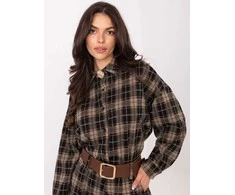 Italy Moda Koszula-IT-KS-21638.02-smėlio spalva